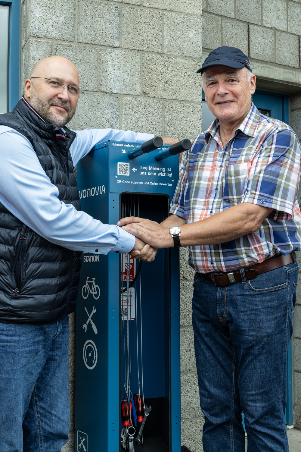 Neue RadServiceStation für Leverkusen