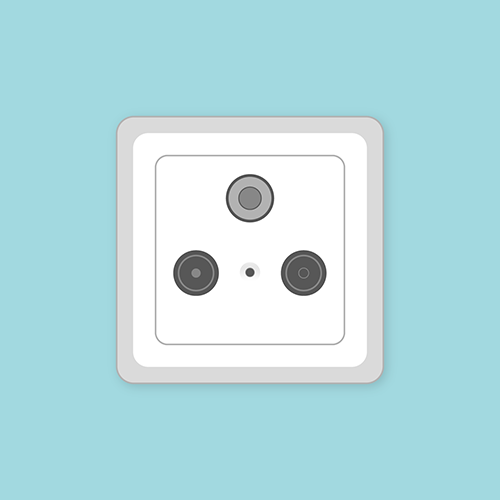 Anschlussdose Internet Kabel