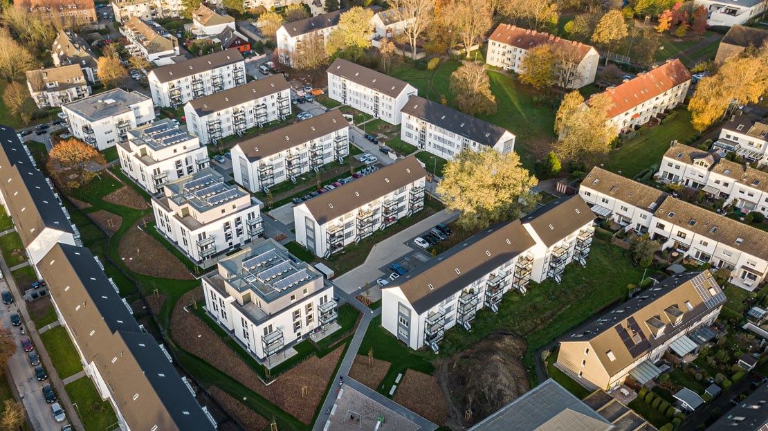 Objektfotos der Häuser an der Insterburger Straße in Bochum.